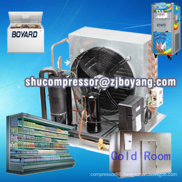 Cooler compressor unit for cooler display chiller Low temperature quick freezing chest deep freezer